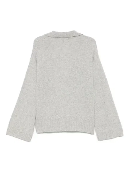 Pulover Wild Cashmere din cașmir gri