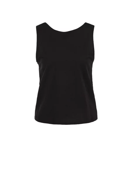 WE Fashion Top negru
