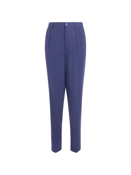 Pantaloni Giorgio Armani albastru