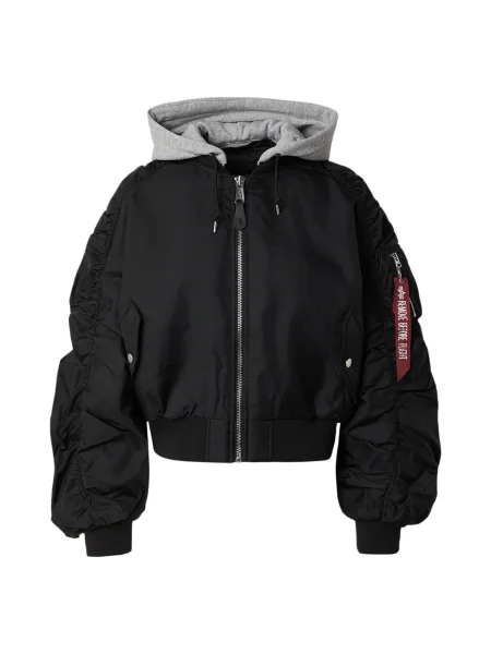 ALPHA INDUSTRIES Prijelazna jakna crna