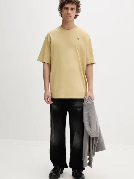 Diesel tricou pentru bărbați din bej