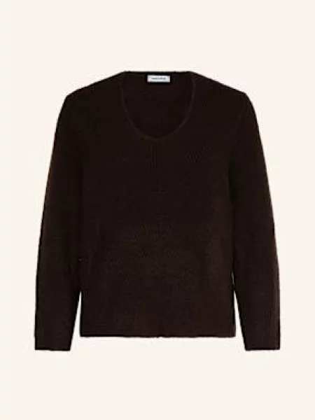 More & More Svetr tmavě hnědá