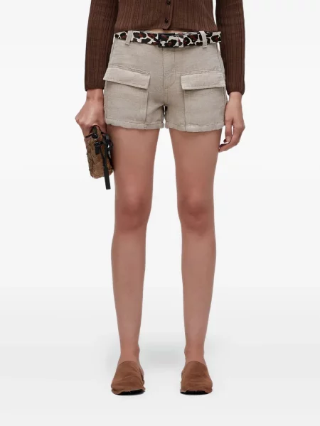 Lniane małe mały szorty cargo Osklen