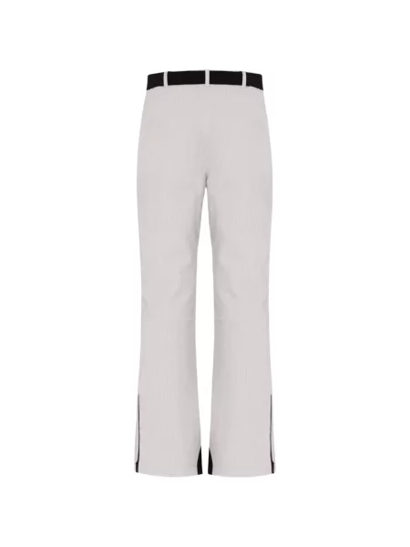 Cu centură pantaloni de schi Colmar de catifea cord alb