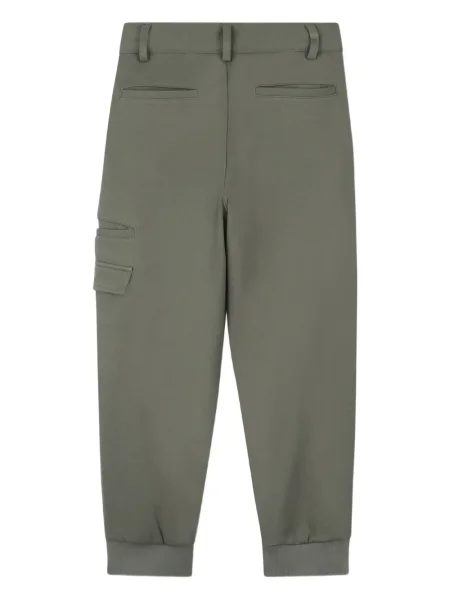 Spodnie cargo dziecięce Bosswear zielone