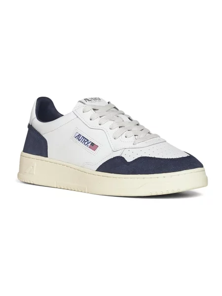 Sneakersy Autry skórzane niebieskie