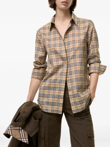 Cămașă Burberry în carouri clasică