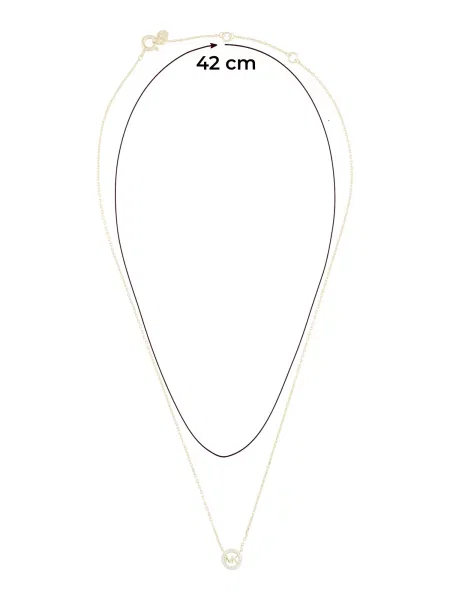 Michael Kors colier de argint auriu