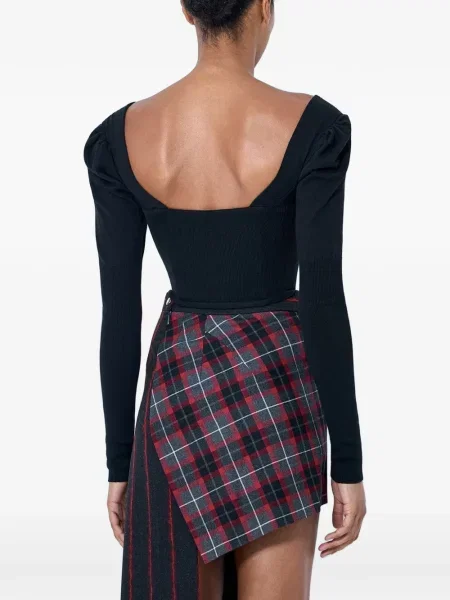 Cardigan Vivienne Westwood drapat negru