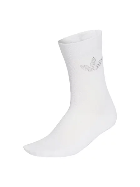 ADIDAS ORIGINALS Șosete SPARKLE TREFOIL CREW 1 PAIR' alb