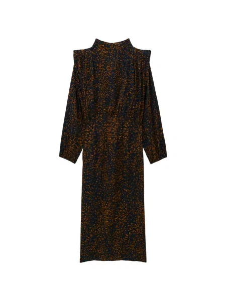 Rochie midi Ba&sh cu imagine albastru