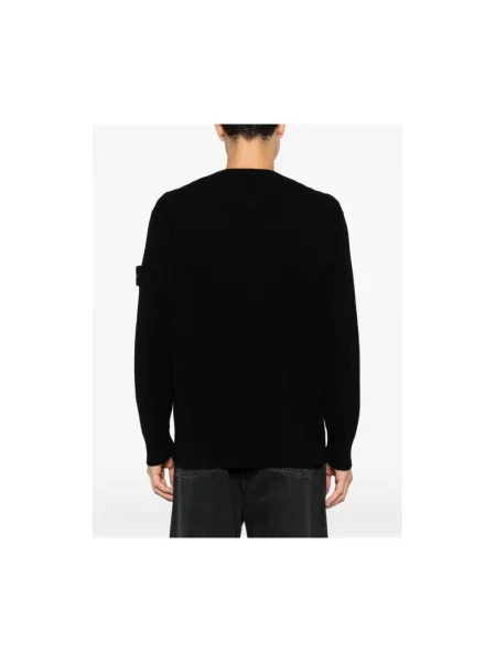 Sweter Stone Island z kamieniami czarny