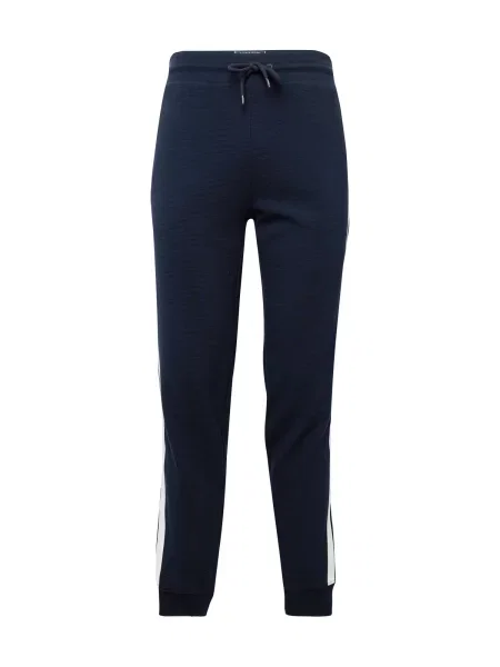 Tommy Hilfiger Underwear Pantaloni albastru închis alb