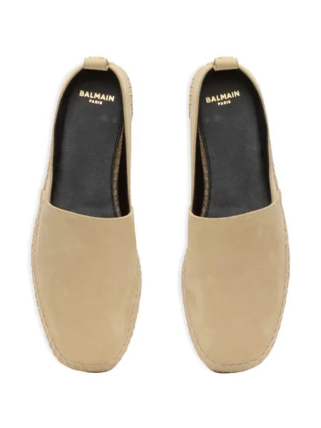 Espadrile Balmain din piele de căprioară
