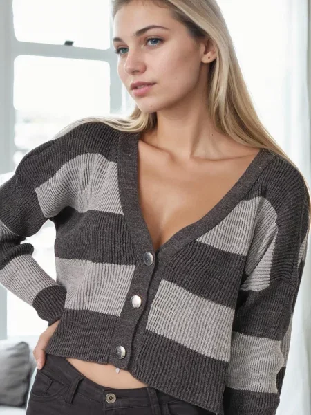 Cardigan Dewberry negru