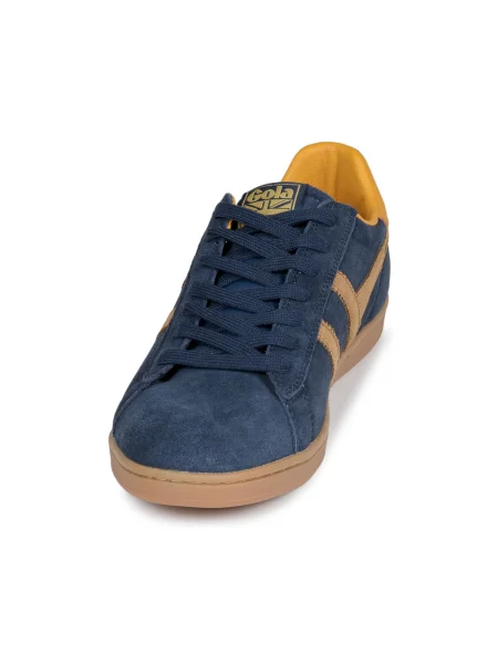 Pantofi Gola din piele de căprioară albastru