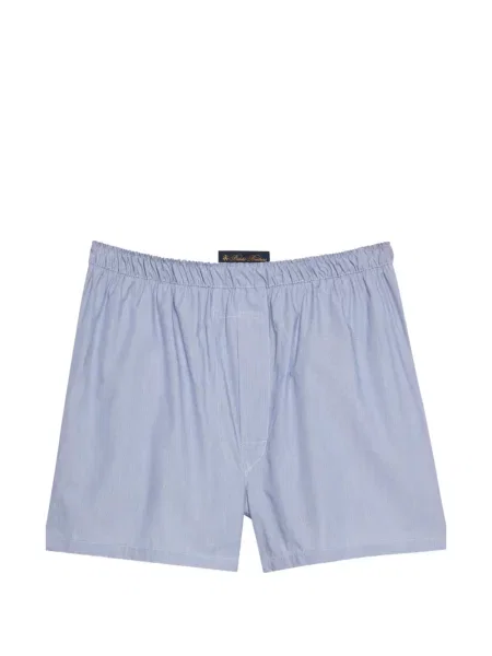 Pantaloni scurți Brooks Brothers cu dungi albastru