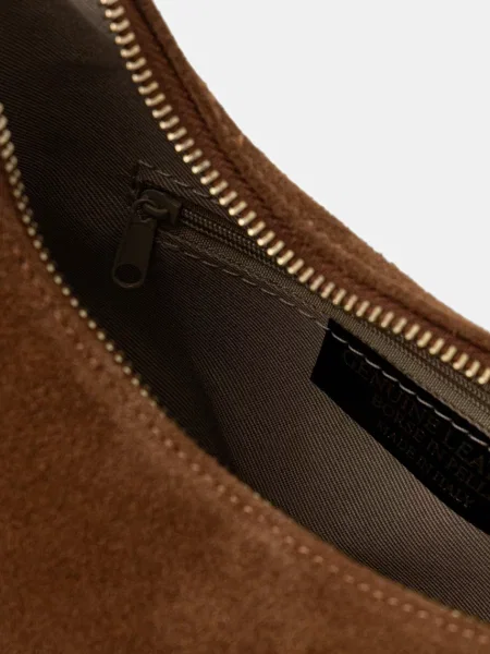 Замшева сумочка Answear.LAB коричневий