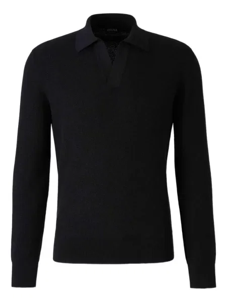 Pulover Zegna din cașmir negru