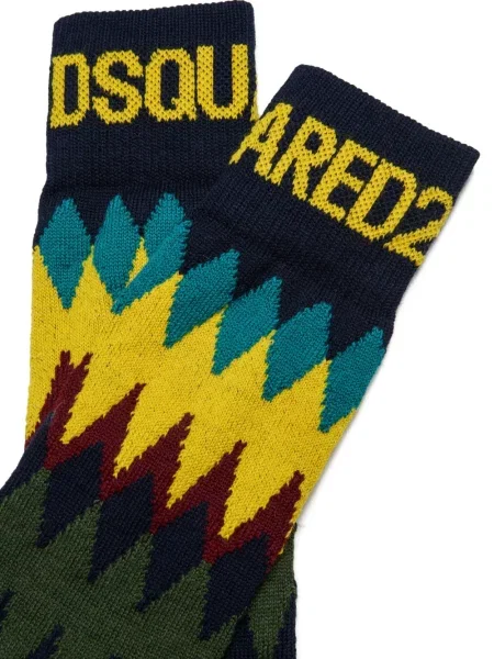 Dětské ponožky Dsquared2 modré