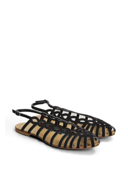 Sandale Anna F. slingback negru