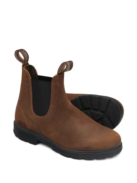 Botine chelsea Blundstone din piele de căprioară maro