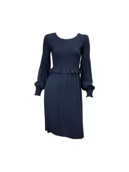 Sukienka Hugo Boss niebieska