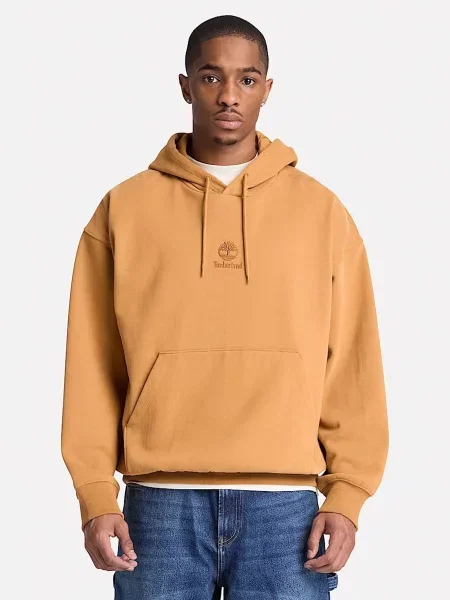 Худі Timberland бавовна/поліестер жовтий