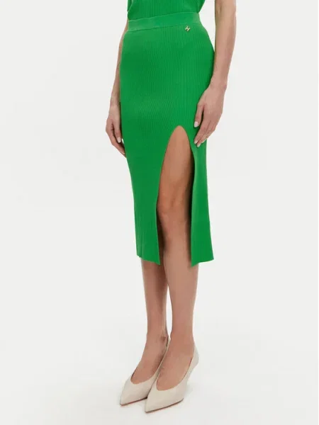 Silvian Heach Fustă midi verde