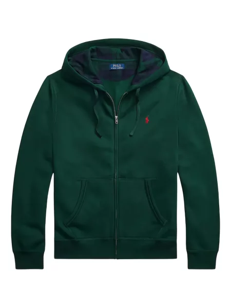 Μικρός κασκέτο Polo Ralph Lauren με χαμηλή μέση υφαίνω διαγωνίως πράσινο