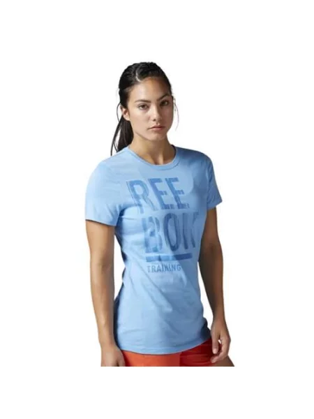 Koszulka sportowa Reebok niebieska