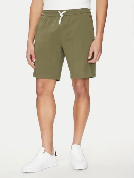 Tommy Hilfiger Pantaloni scurți sport verde
