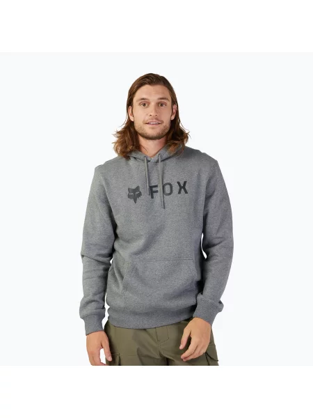 Cyklistická mikina Fox Racing Absolute heather graphite šedá