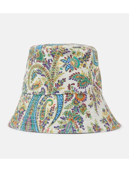 Klobuk bucket Etro s potiskom