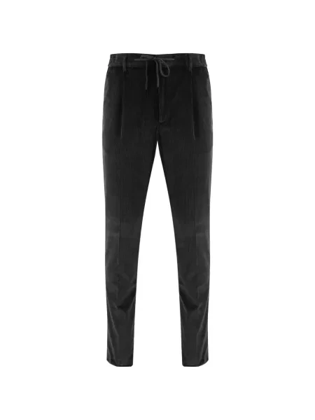 Pantaloni Tagliatore de catifea cord cu cordon negru