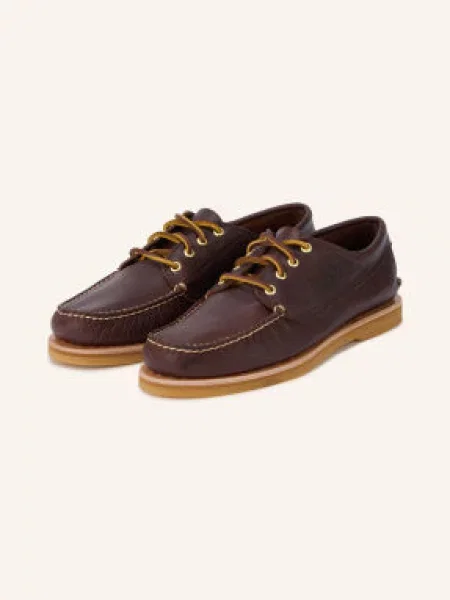 Timberland Lodní Mokasíny Crafted Boat tmavě hnědá