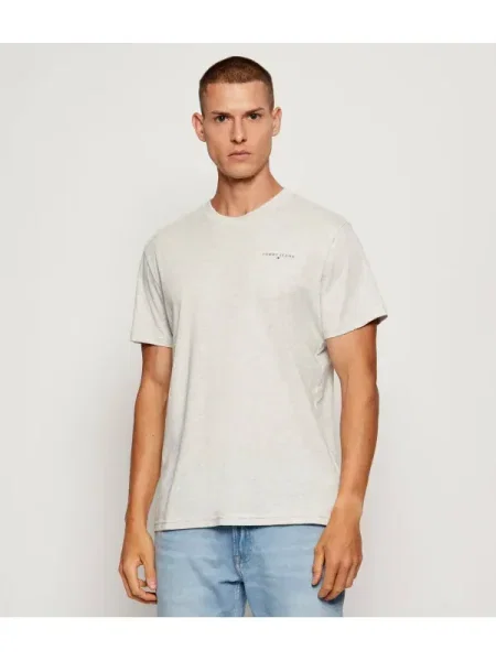 Tommy Jeans Tricou | Slim Fit gri