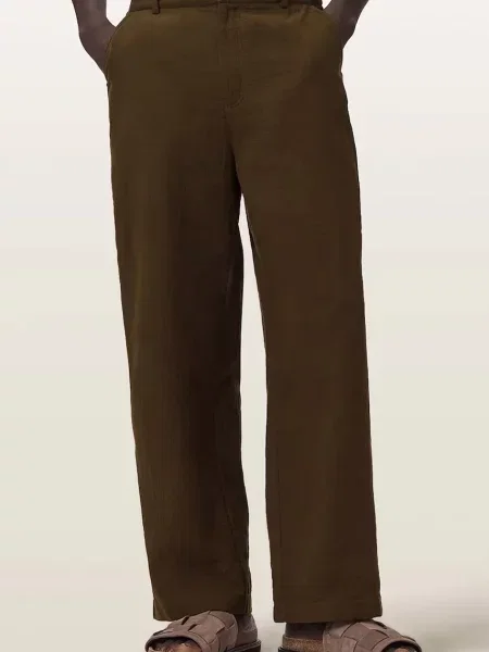 AllSaints pantaloni pentru bărbați din TAIKO maro
