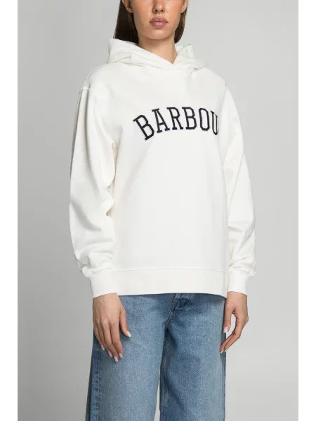 Толстовка Barbour біла