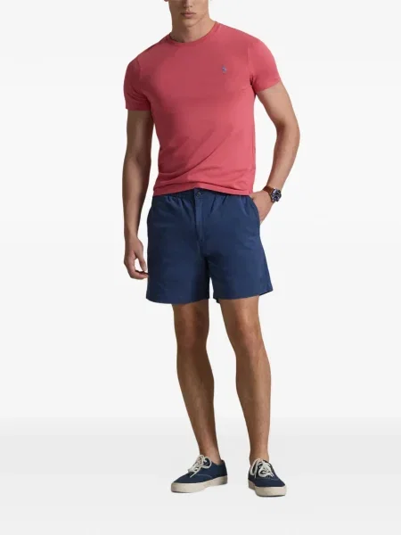 Ριγέ δερμάτινος κάλτσες Polo Ralph Lauren με κορδόνι μαύρο