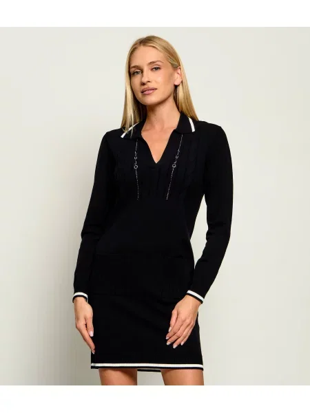Liu Jo Rochie tricotată negru