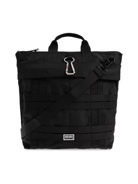 Kenzo Shopper/Tote bag torebka tote czarna