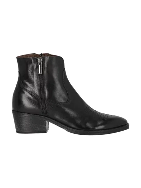 Buty do kostki Duccio Del Duca skórzane czarne