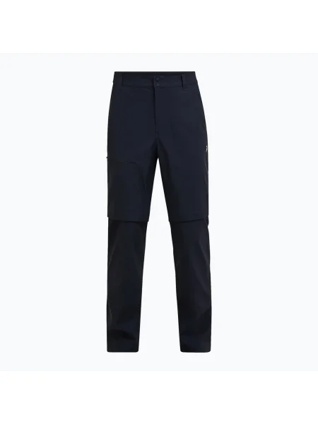 Pantaloni de trekking Peak Performance Iconiq Zip pentru bărbați negri