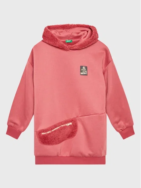 United Colors Of Benetton Суитшърт розов