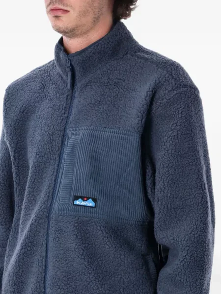 Geacă Kavu de catifea cord albastru