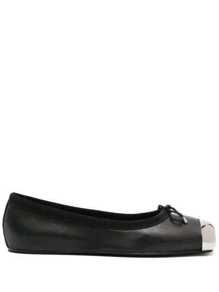 Balerini Alexander Mcqueen din piele negru