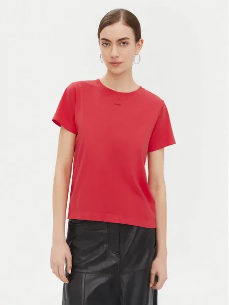 PINKO T-Shirt czerwony