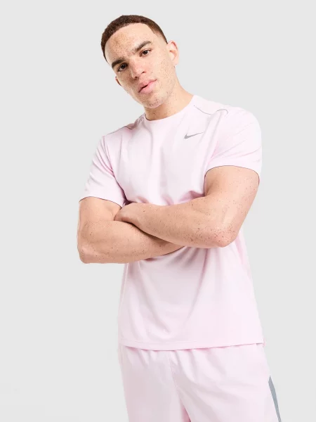 Nike T-Shirt Nk Df Miler różowa