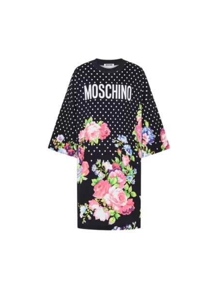 Wielobarwność sukienka Moschino